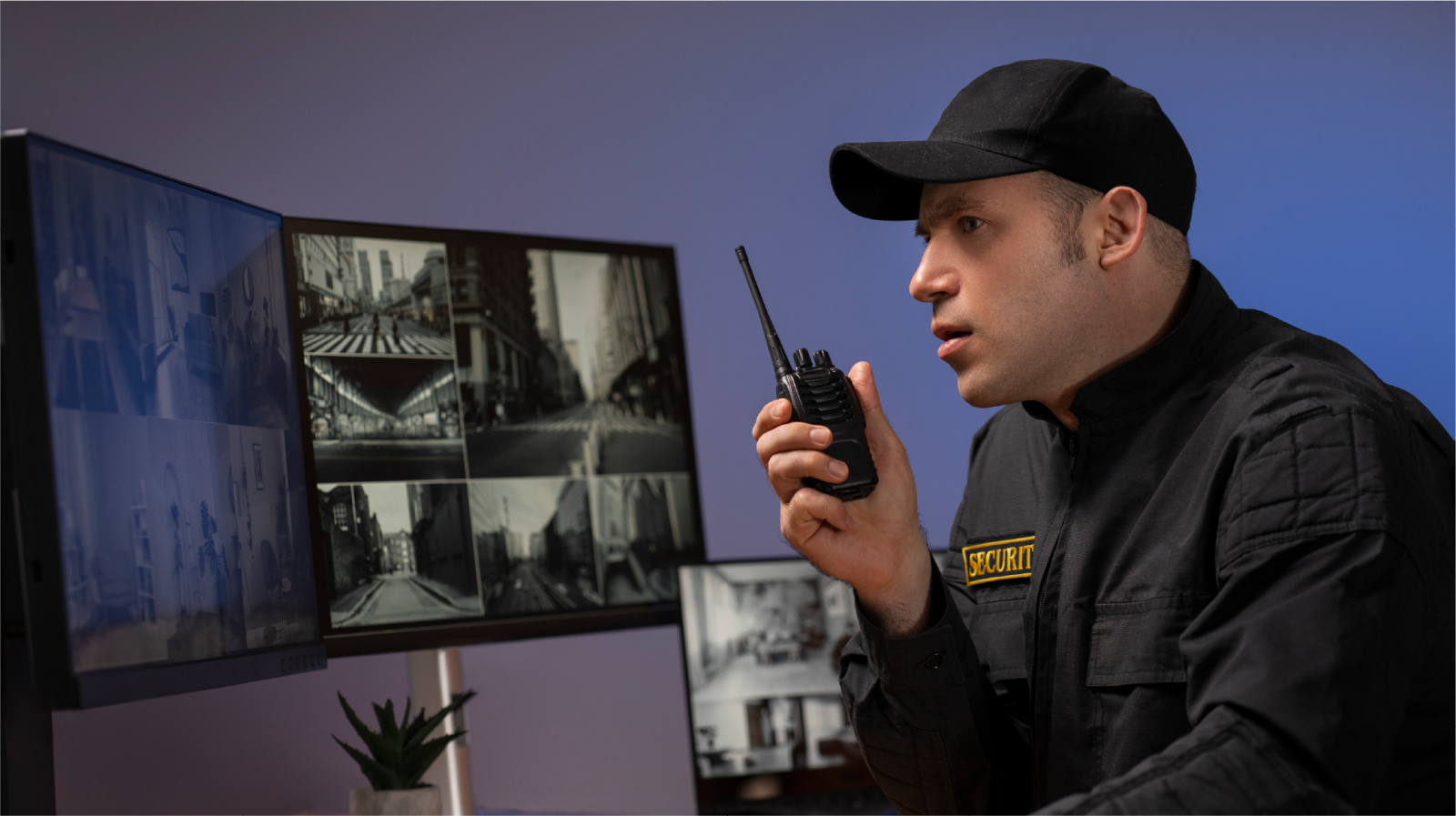 支援多重警報邏輯（AND/OR）、連動多攝影機取得多視角影像，自由編輯警報 SOP 提升安全性與準確性。