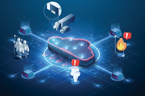 AI 影像分析管理 Argo可即時處理和分析影像資料，包含識別人、車、火焰與煙霧；並支援入侵、逗留、跨線等行為偵測功能，有效提升監控智慧與效能。