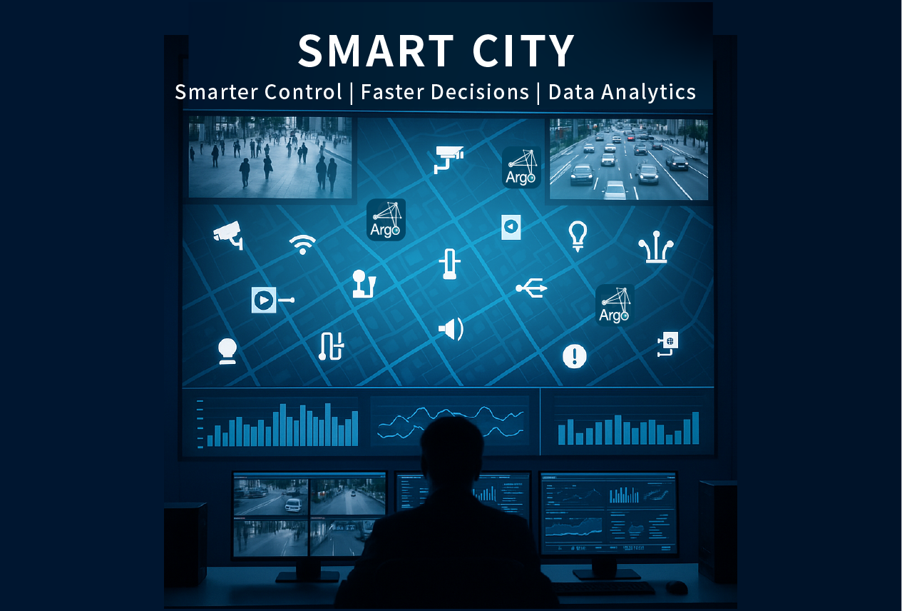 Smart CitySmart City Smarter Security for Growing Cities