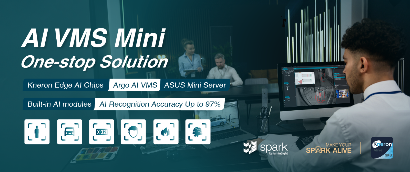 AI VMS Mini,ASUS IoT,AI,The power of AI,Surveillance
