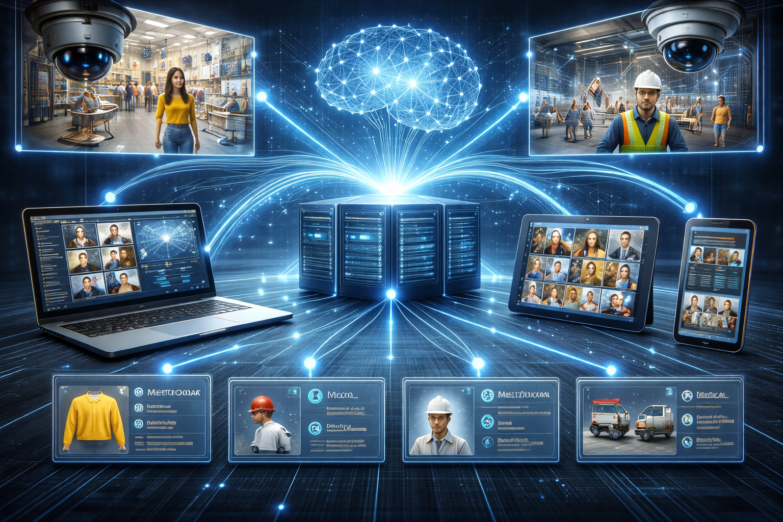 Syncs multi-host AI data, converting cross-camera and cross-site metadata into structured indexes for accurate correlation.